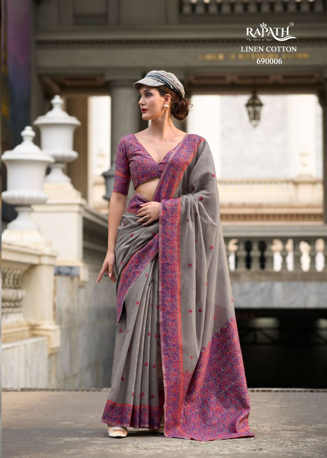 Rajpath Prajanya 690001 To 690006 Series Soft Linen Cotton Print