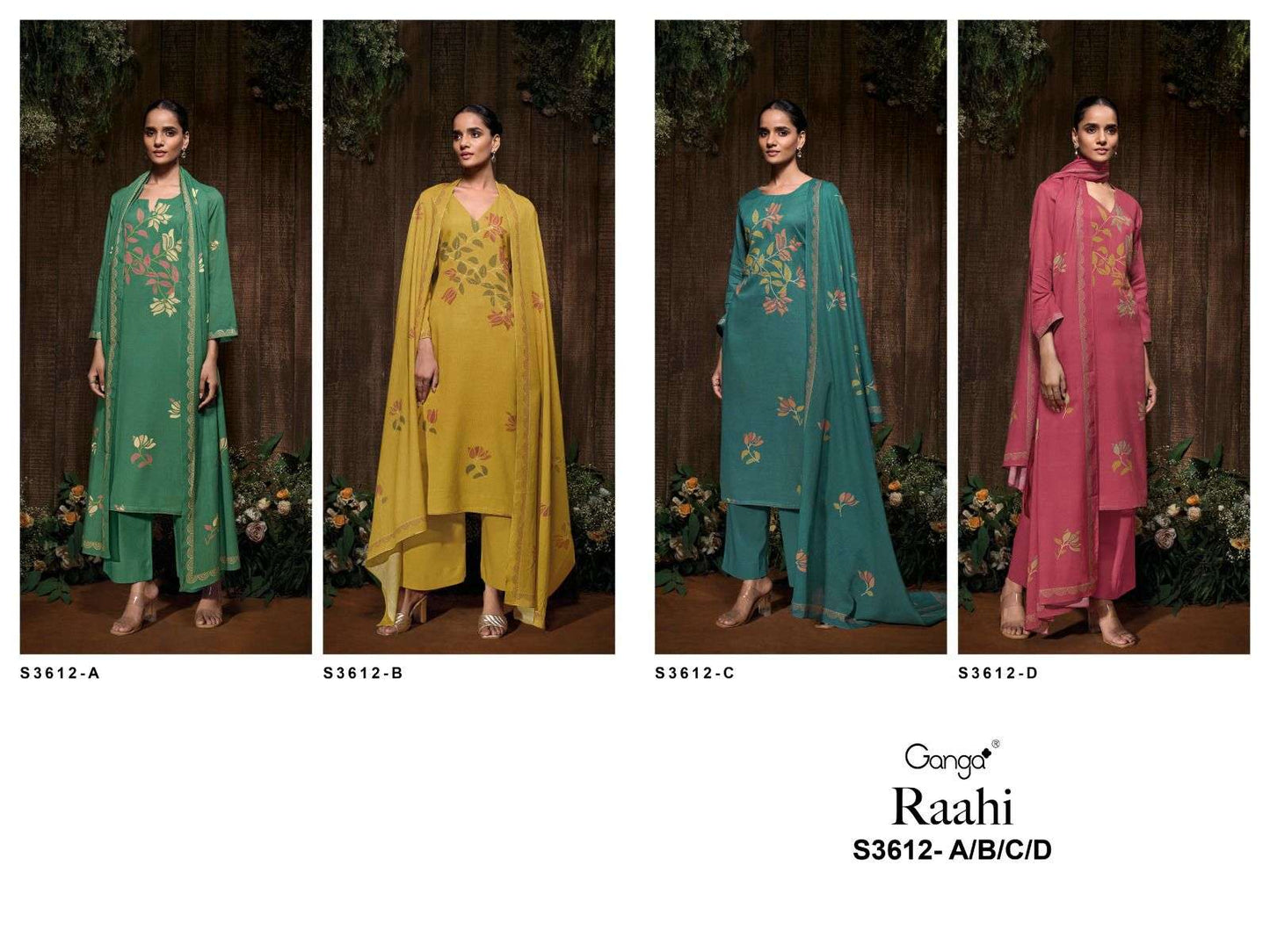 Ganga Fashion Raahi (4 Pcs)