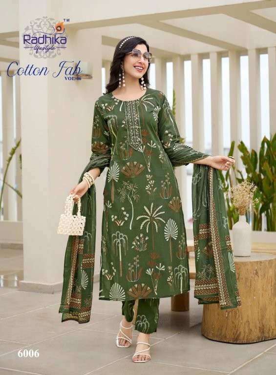 Radhika Lifestyle Cotton Fab Vol-06