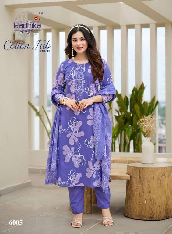 Radhika Lifestyle Cotton Fab Vol-06