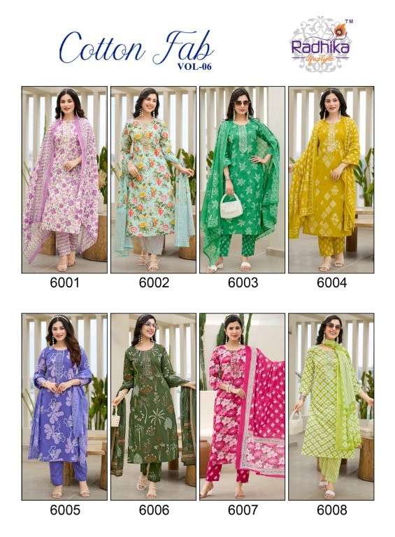 Radhika Lifestyle Cotton Fab Vol-06