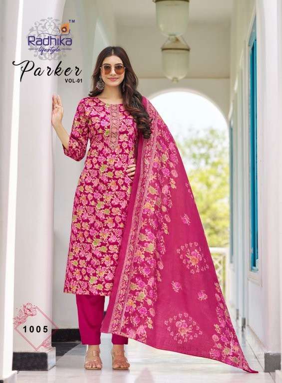 Radhika Lifestyle Parker Vol-01