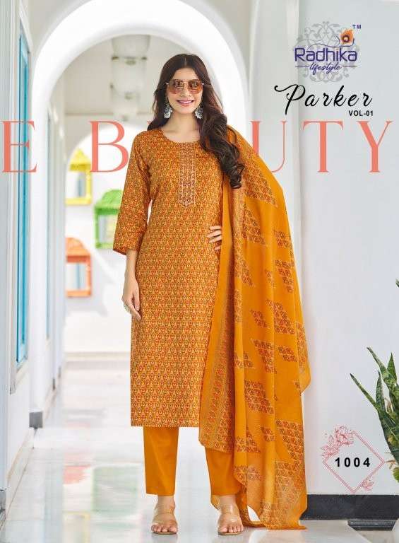 Radhika Lifestyle Parker Vol-01