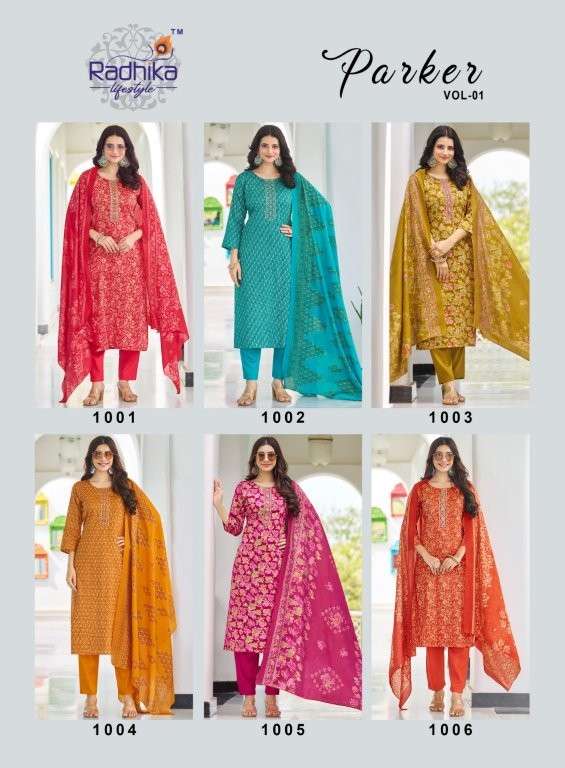Radhika Lifestyle Parker Vol-01