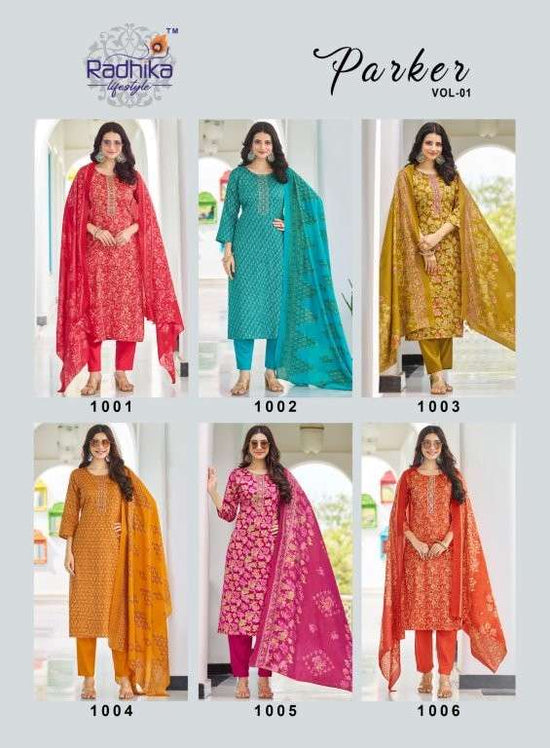 Radhika Lifestyle Parker Vol-01