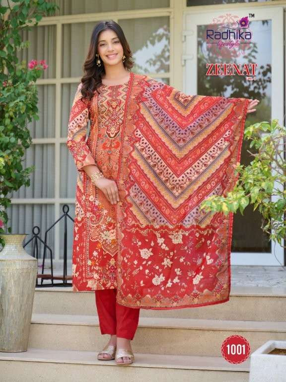 Radhika Lifestyle Zeenat Vol-01 (7 Pcs)