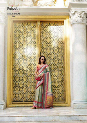 Rajpath Rajmata Tissue Silk