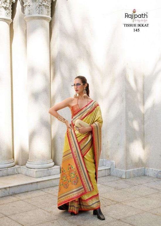 Rajpath Rajmata Tissue Silk