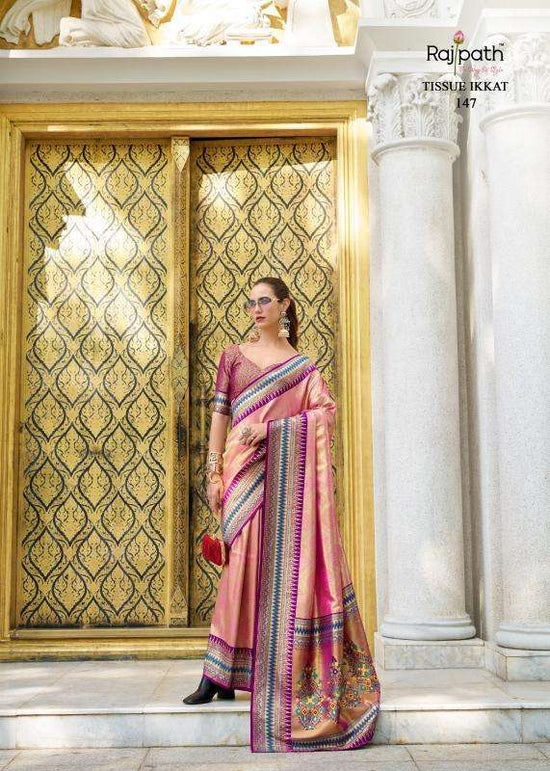 Rajpath Rajmata Tissue Silk