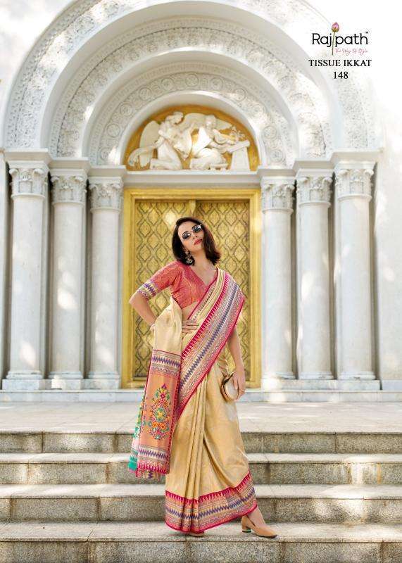 Rajpath Rajmata Tissue Silk