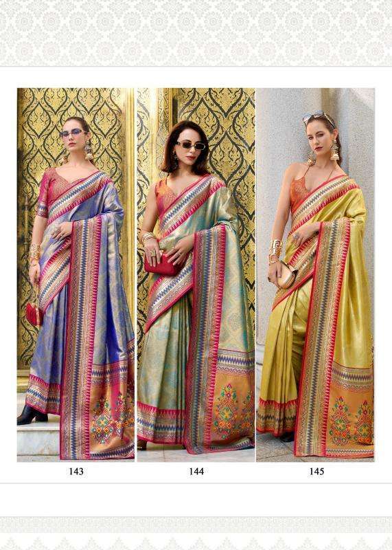 Rajpath Rajmata Tissue Silk
