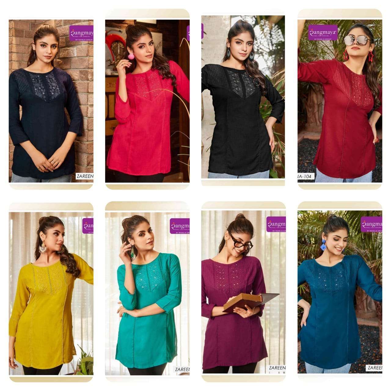 Rangmaya Zareena (8 Pcs)