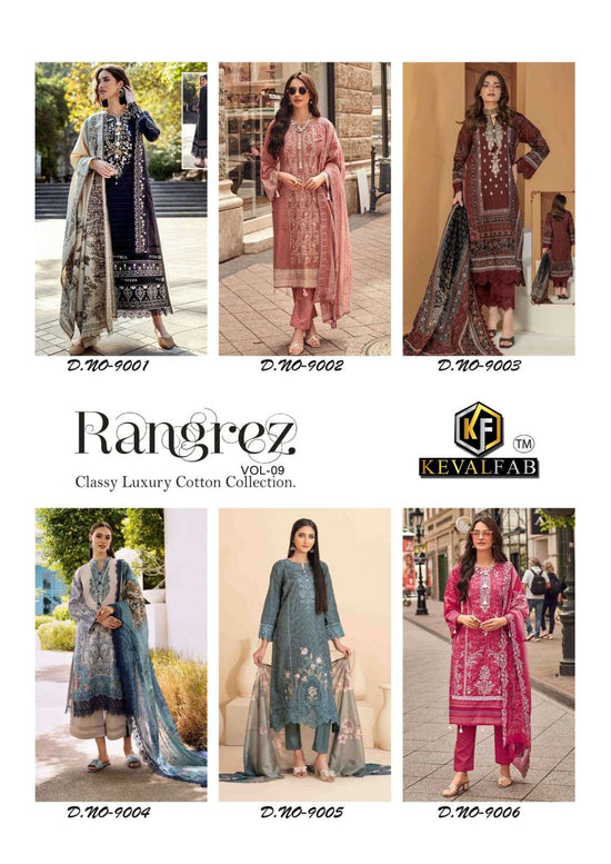 Keval Fab Rangrez Vol-9 (6 Pcs)