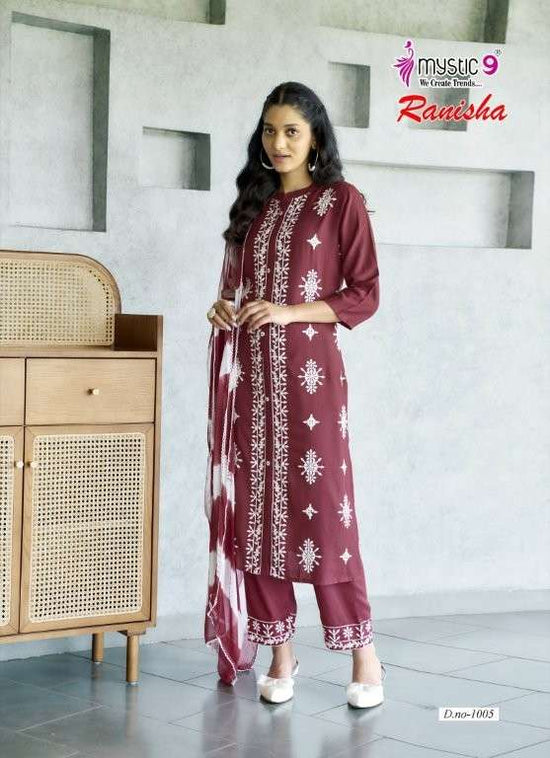 Mystic9 Ranisha Vol-01 (8 Pcs)