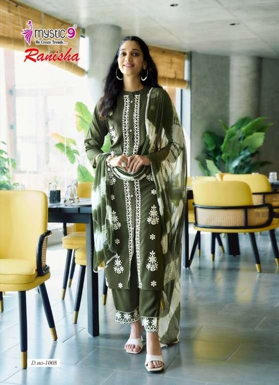 Mystic9 Ranisha Vol-01 (8 Pcs)