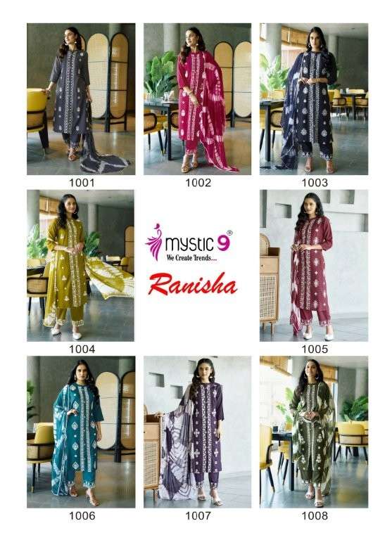 Mystic9 Ranisha Vol-01 (8 Pcs)
