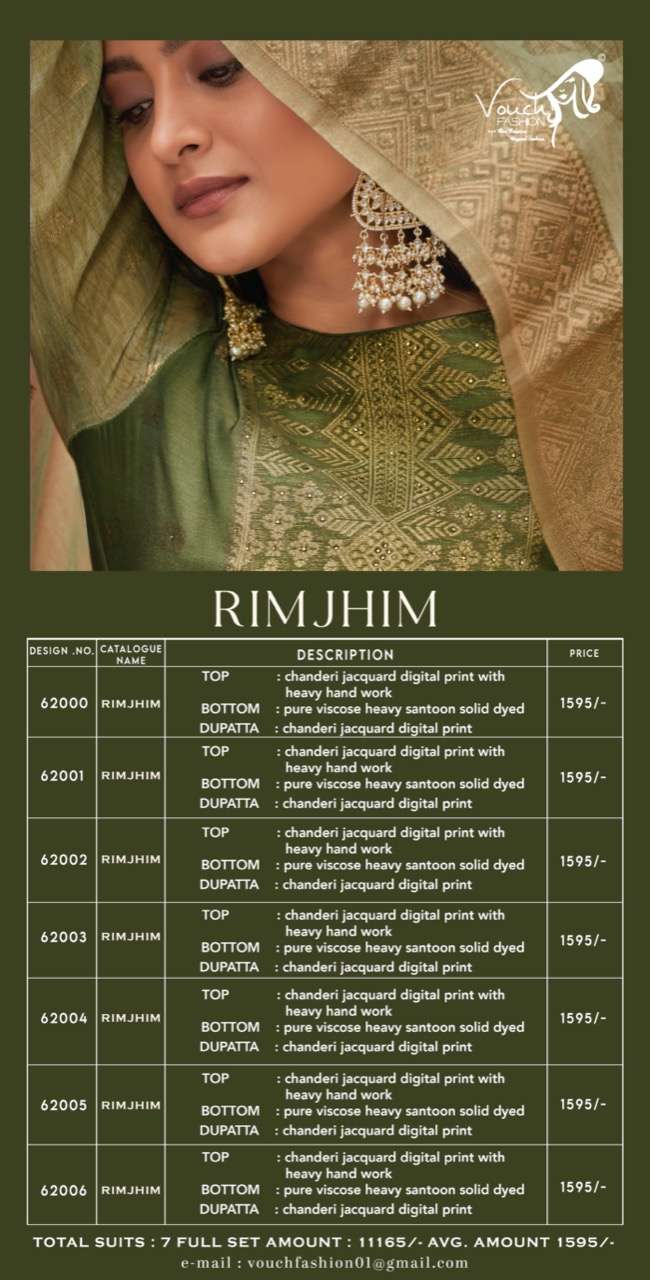 Vouch Fashion Rimjim  (5 Pcs)