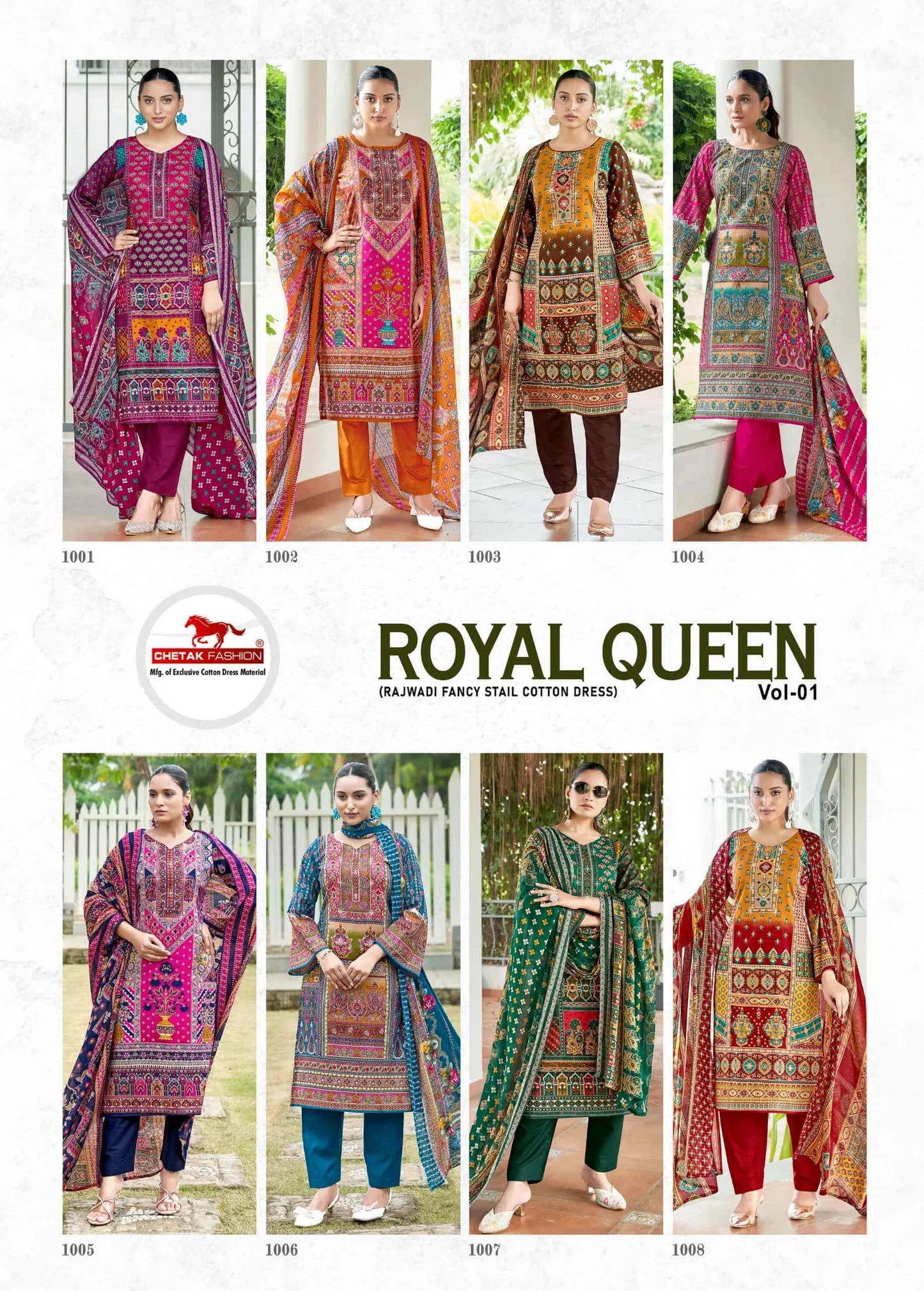 Chetak Fashion Royal Queen Vol-01