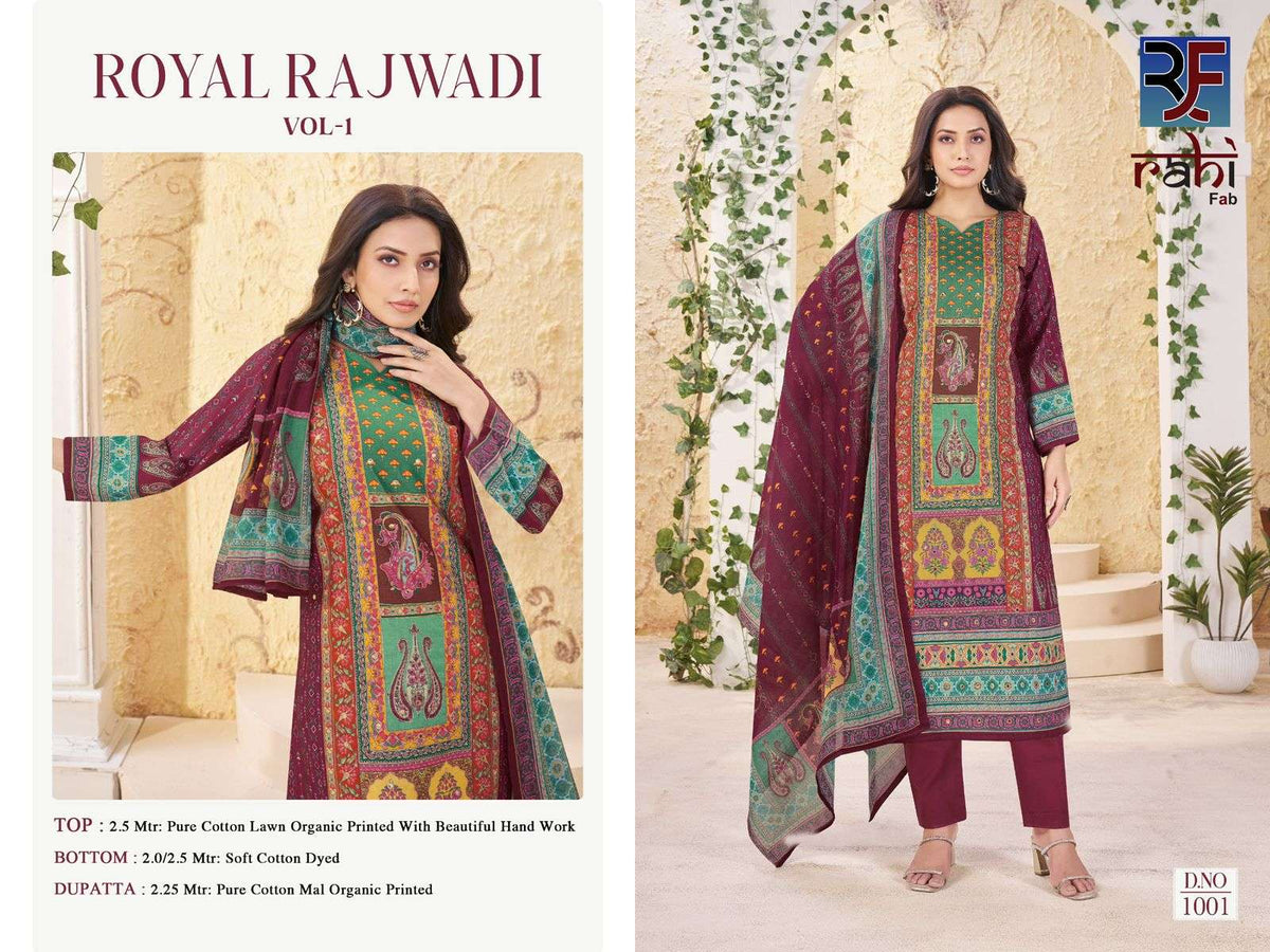 Rahi Rafa Rahi Fab Royal Rajwadi Vol-01 - Amrah Wholesale
