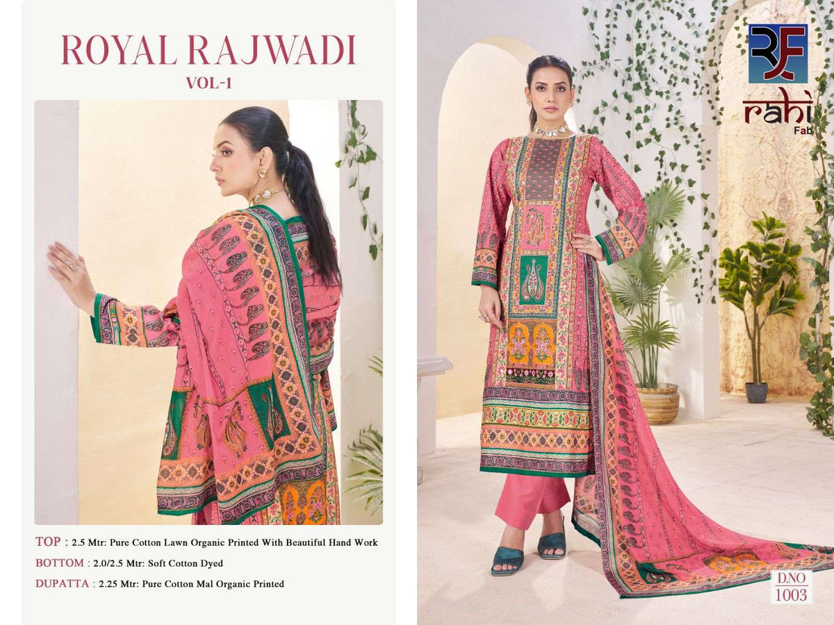 Rahi Fab Royal Rajwadi Vol-01