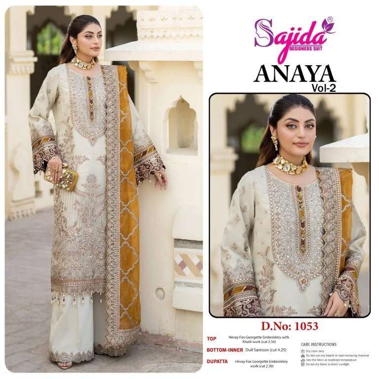 Sajida Designer Anaya Vol-02