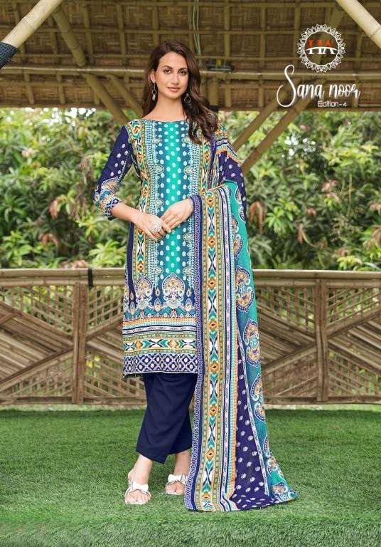 Harshit Fashion Hub Sana Noor Vol-04  (6 Pcs)