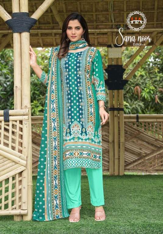 Harshit Fashion Hub Sana Noor Vol-04  (6 Pcs)