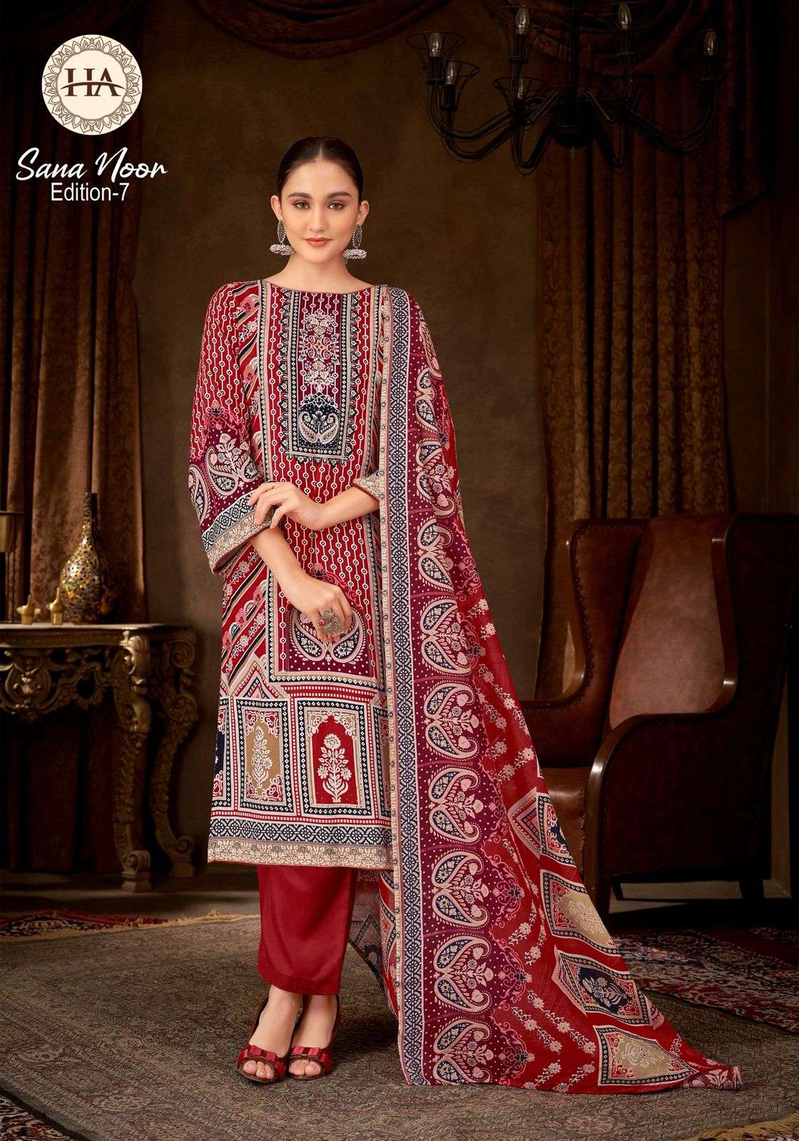 Harshit Fashion Hub Sana Noor Vol-07