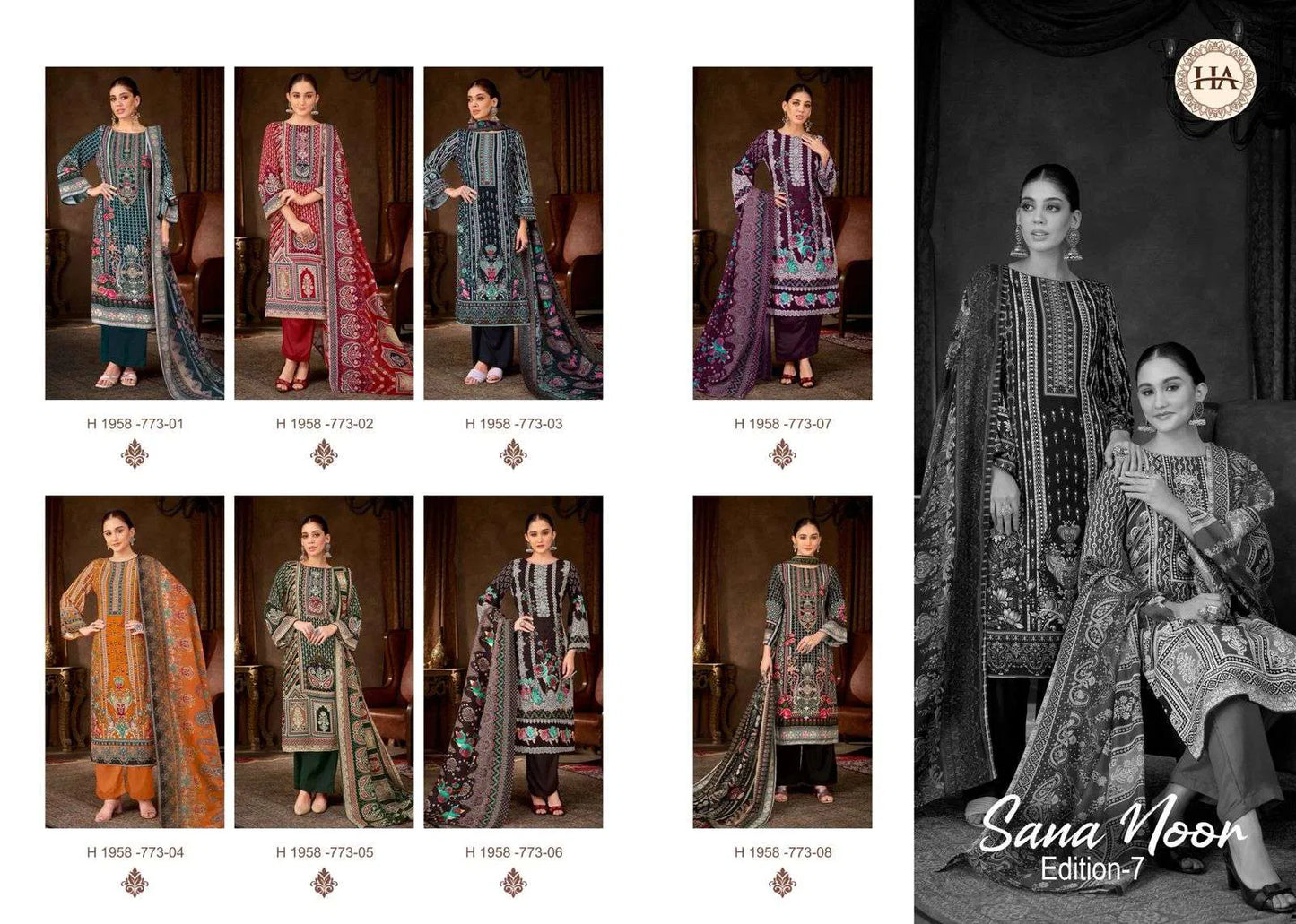 Harshit Fashion Hub Sana Noor Vol-07