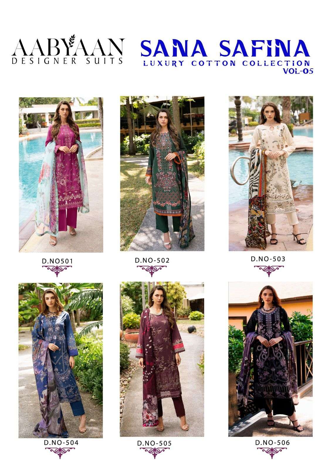 Aabyaan Designer Sana Safina Vol-05