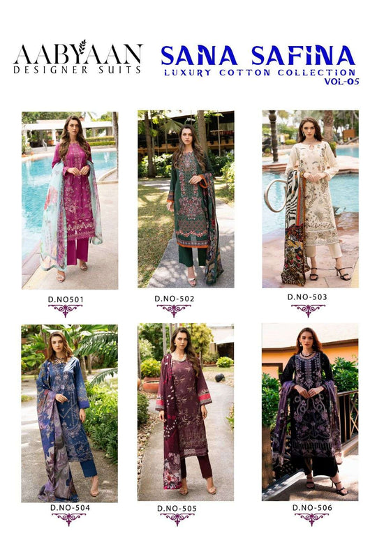 Aabyaan Designer Sana Safina Vol-05