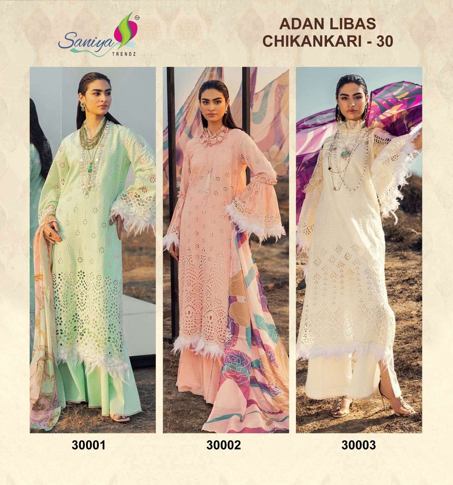 Saniya Trendz Adan Libas Vol-30
