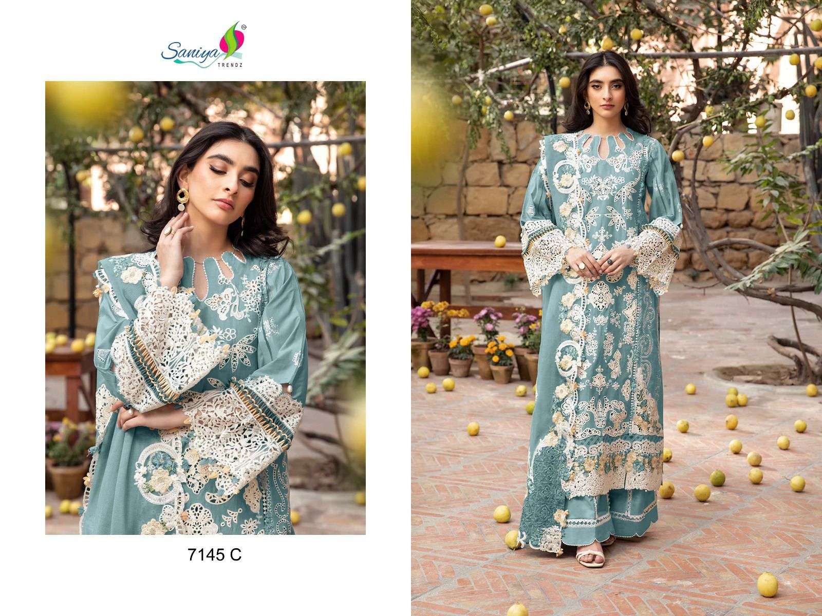 Saniya Trendz Ombre Premium 7145