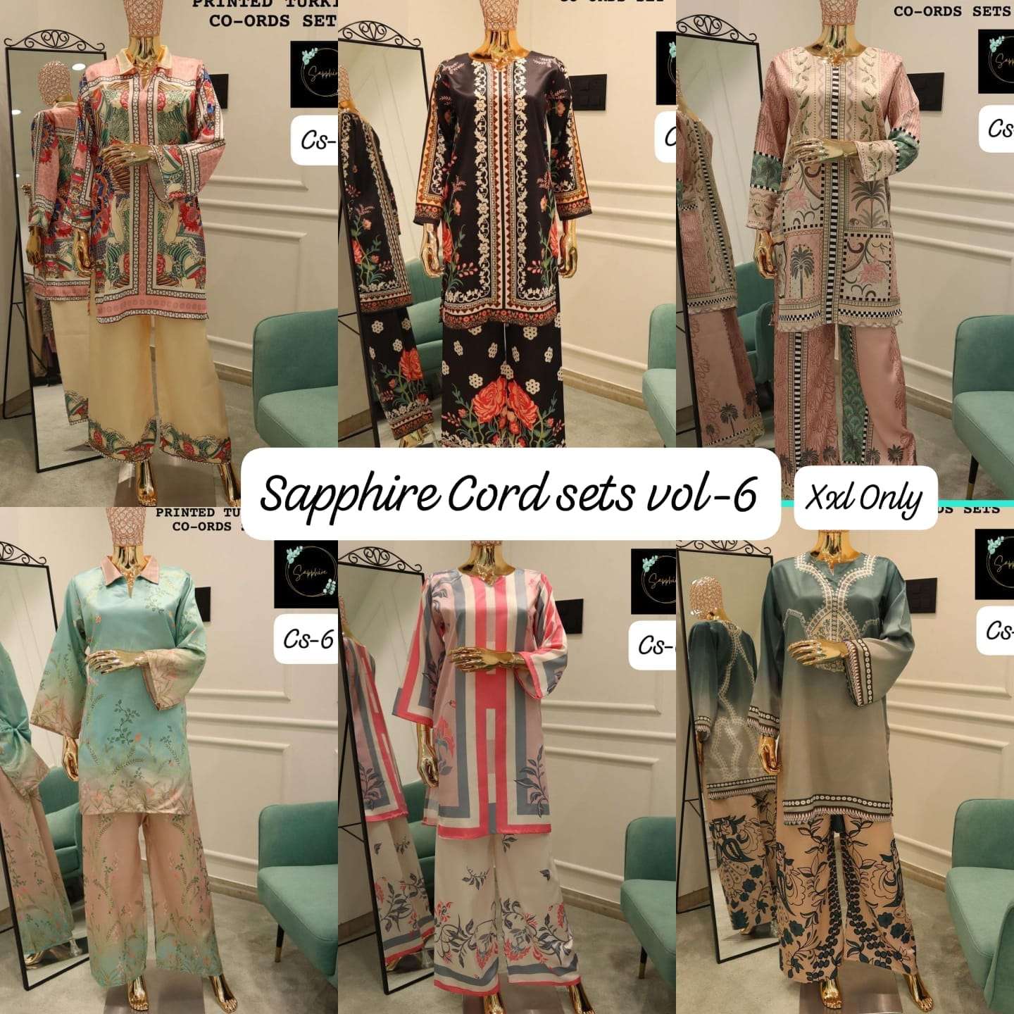 Sapphire Co-ord Set Vol-6