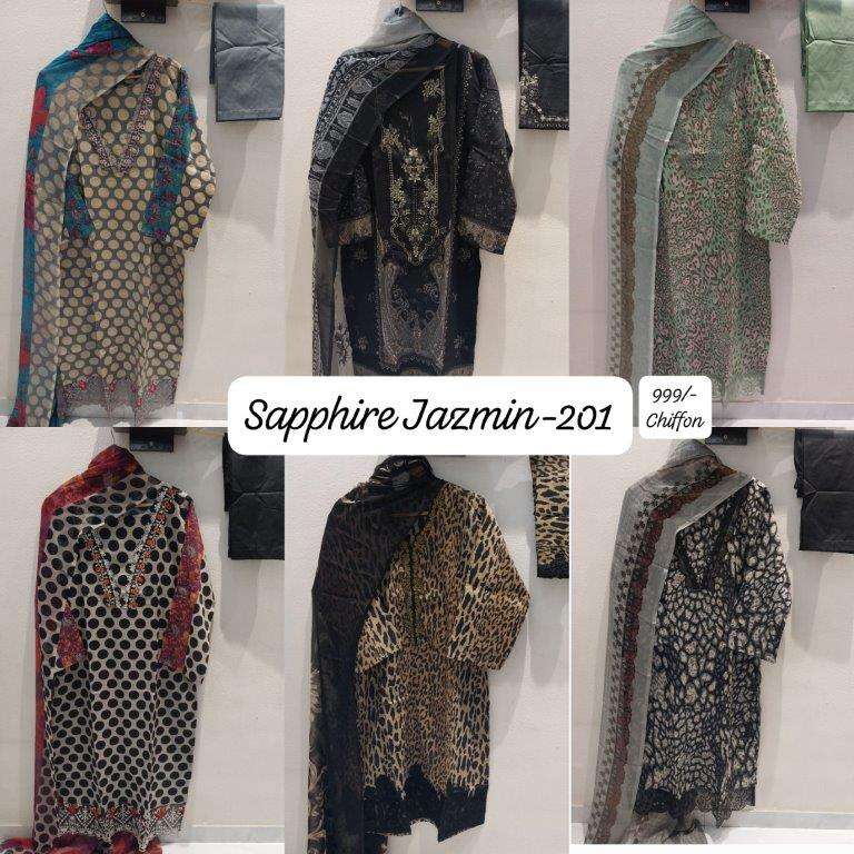 Sapphire Jazmin Vol-201 (6 Pcs)