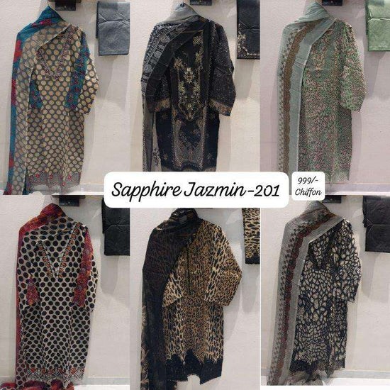 Sapphire Jazmin Vol-201 (6 Pcs)