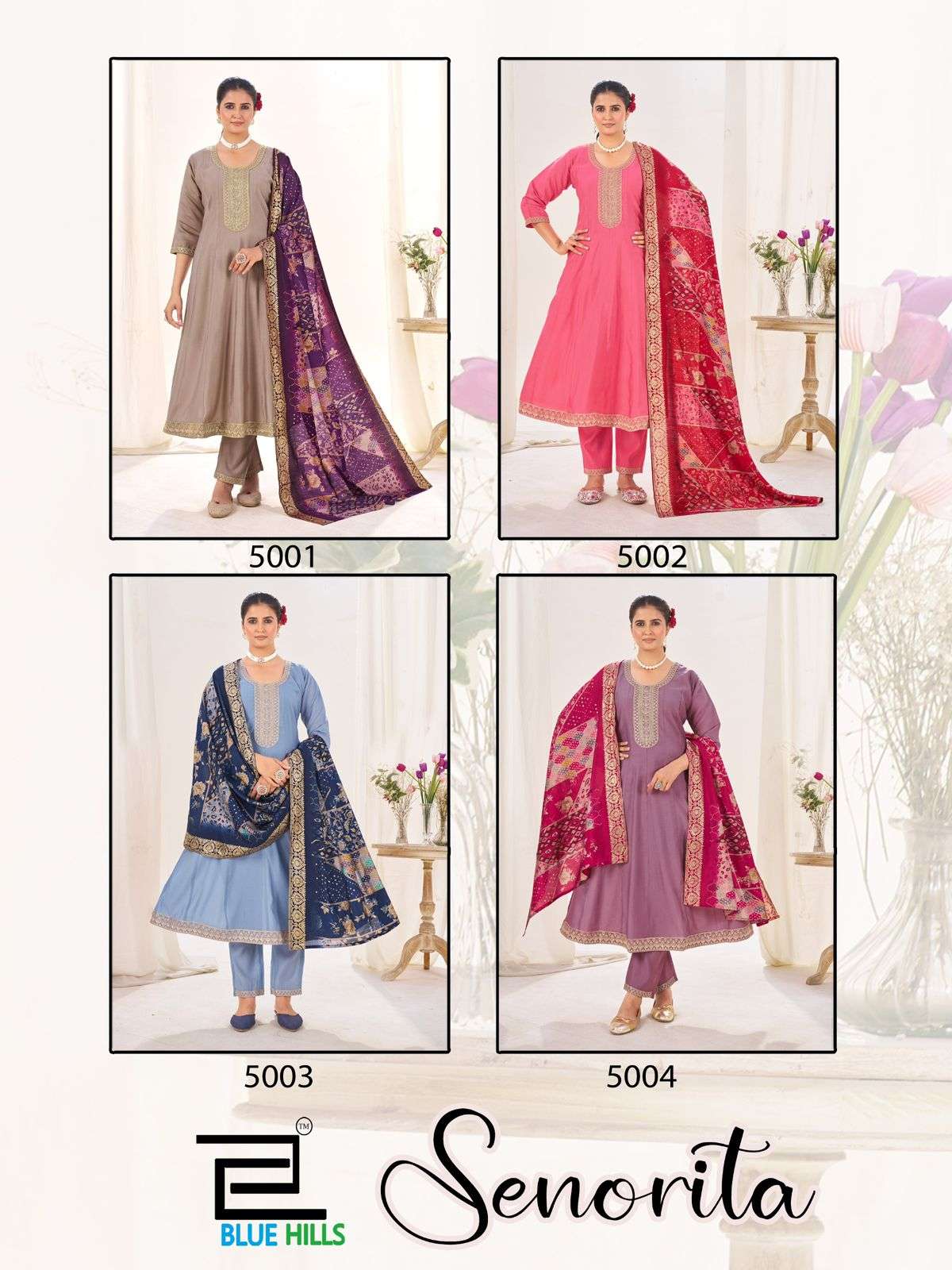 Blue Hills Senoerita (4 Pcs)