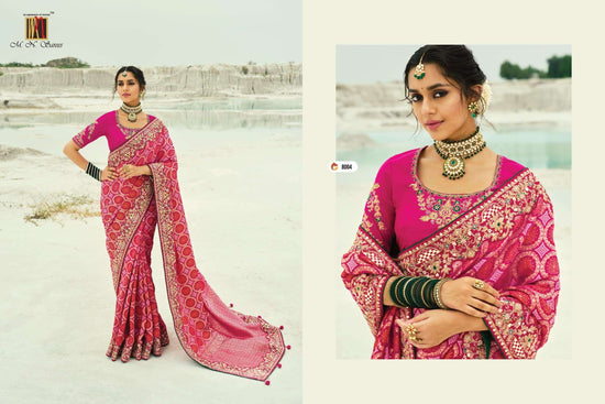 M.n Sarees Shahi Poshak Vol-04