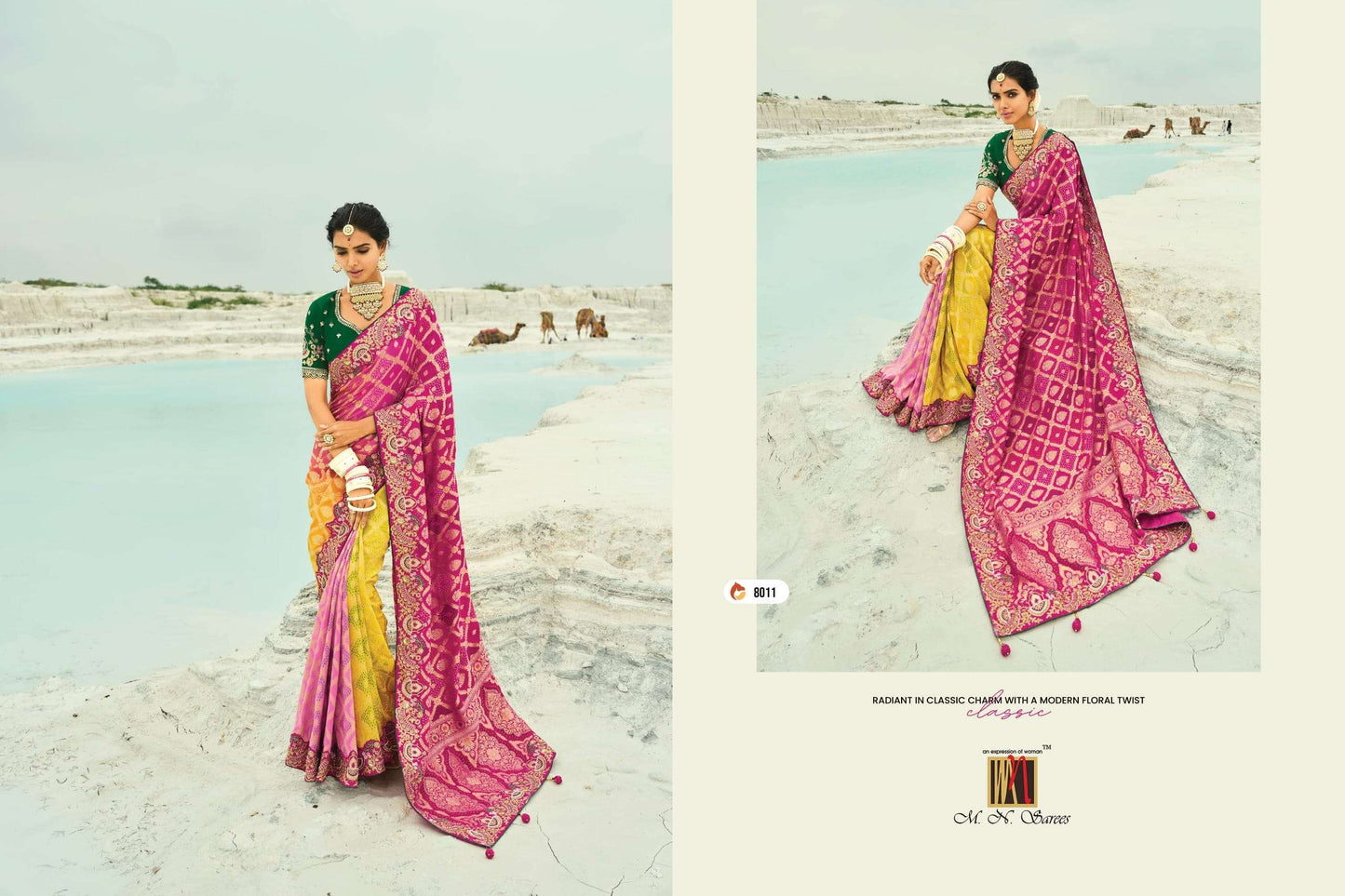 M.n Sarees Shahi Poshak Vol-04