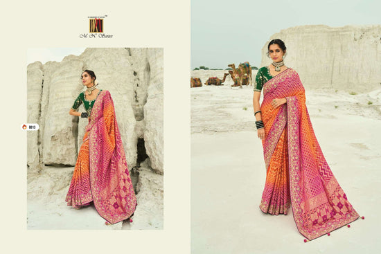 M.n Sarees Shahi Poshak Vol-04