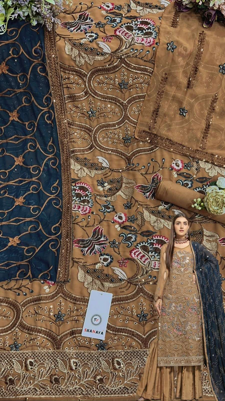 Shanaya Fashion Rose Birdal S-126