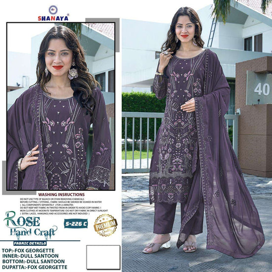 Shanaya Fashion Rose Hand Craft S-226