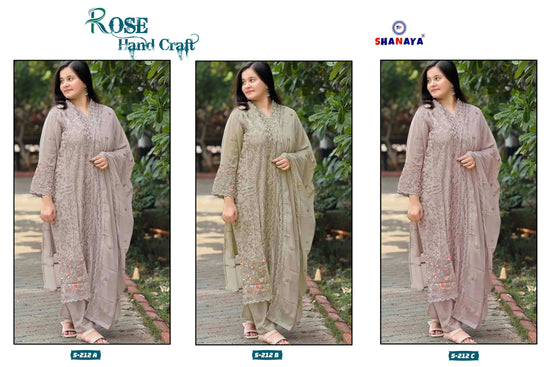 Shanaya Fashion Rose Hand Craft S-212