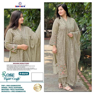 Shanaya Fashion Rose Hand Craft S-212