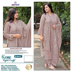 Shanaya Fashion Rose Hand Craft S-212