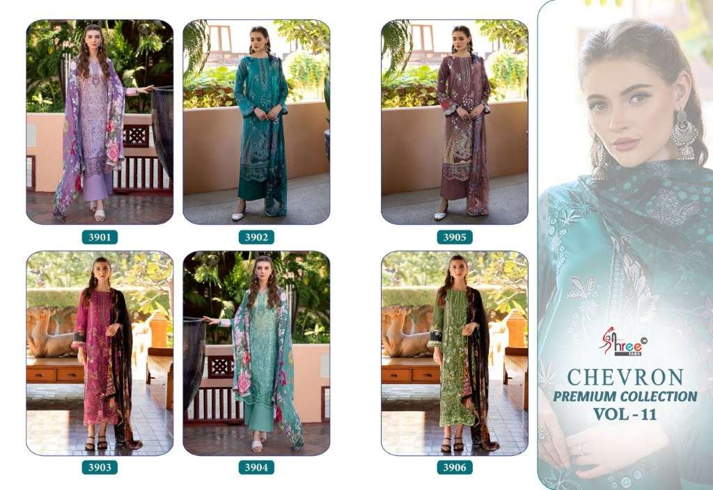 Shree Fab Chevron Premium Collection Vol-11