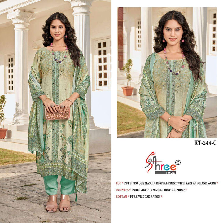 Shree Fab Kt-244 (4 Pcs)
