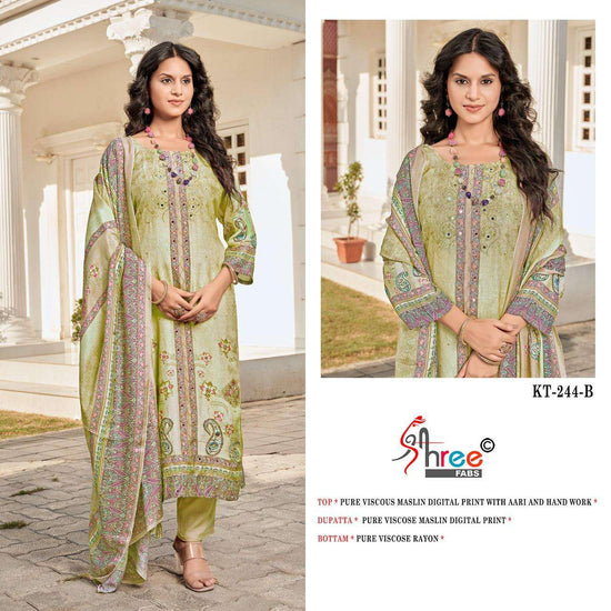 Shree Fab Kt-244 (4 Pcs)