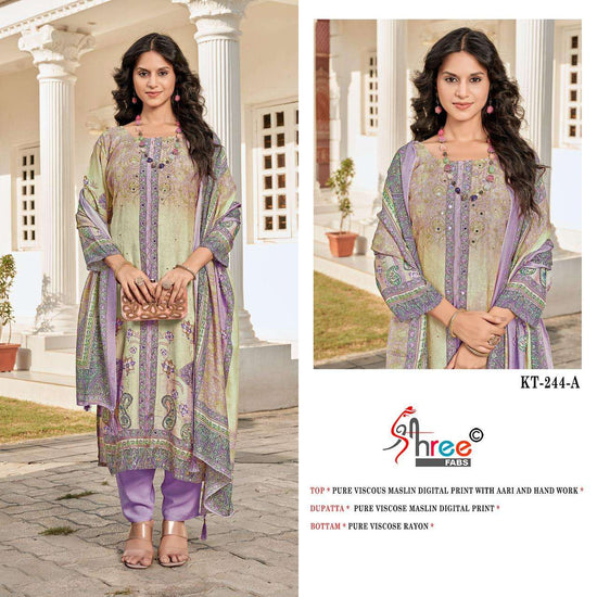 Shree Fab Kt-244 (4 Pcs)