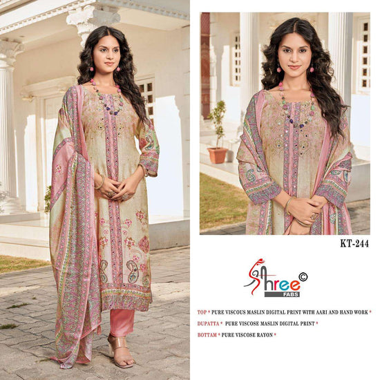 Shree Fab Kt-244 (4 Pcs)